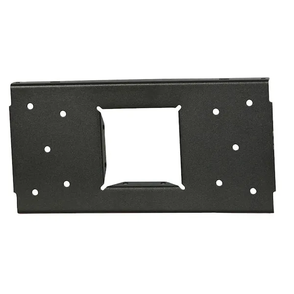 Gibraltar Mailboxes 12.875 in. Steel Mailbox Mounting Board, Black