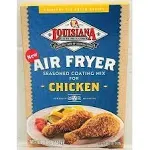 Louisiana Fish Fry, Air Fryer Chicken Coating Mix, 5 oz (Pack of 6) – Each Box Coats 2 lbs of Chicken – Chicken Breading Mix – Easy to Cook – Air Fried Chicken - Crispy Texture, Delicious Flavor