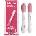 Wondfo Pregnancy Test Early Result 5 Pack - Extra Sensitive and Very Early HCG Urine Midstream Test 10 MIU - Detect 6 Days Sooner Than Your Missed Period