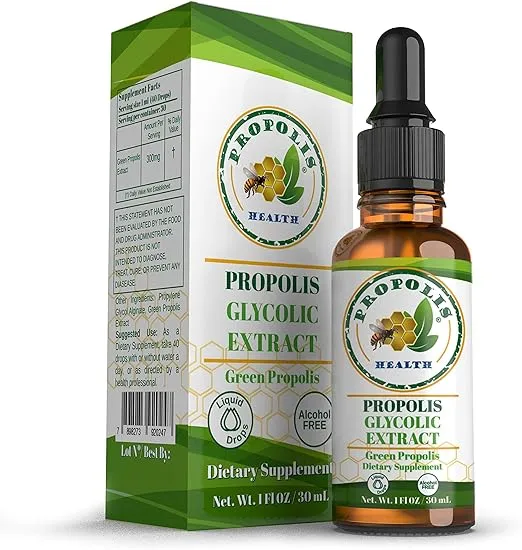 Green Propolis Extract Liquid - Brazilian Bee Propolis Extract Glycolic - 30 Days ...