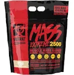 Mutant Mass Extreme Gainer – Whey Protein Powder – (Vanilla Ice Cream, 12 lbs)