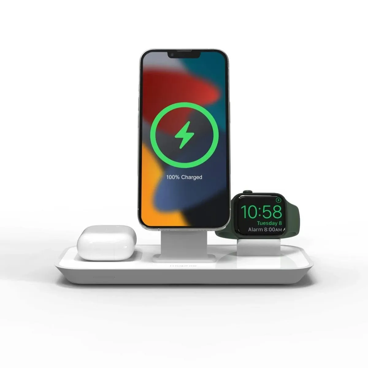 Mophie 3-in-1 MagSafe Wireless Charging Stand for Apple iPhone