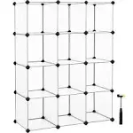 9 Cubes Storage Organizer - Cube Organizer | SONGMICS White / 12