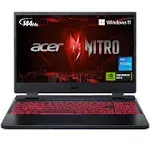 Acer Nitro 5 Gaming Laptop | Intel 12th Gen i7-12650H | NVIDIA GeForce RTX 4060 Laptop GPU | 15.6” FHD 144Hz IPS Display | 16GB DDR5 | 1TB Gen 4 SSD | Killer Wi-Fi 6 | RGB Backlit KB | AN515-58-781P