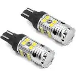 921 912 White LED Bulbs CANBUS Error Free For Reverse Back Up Light