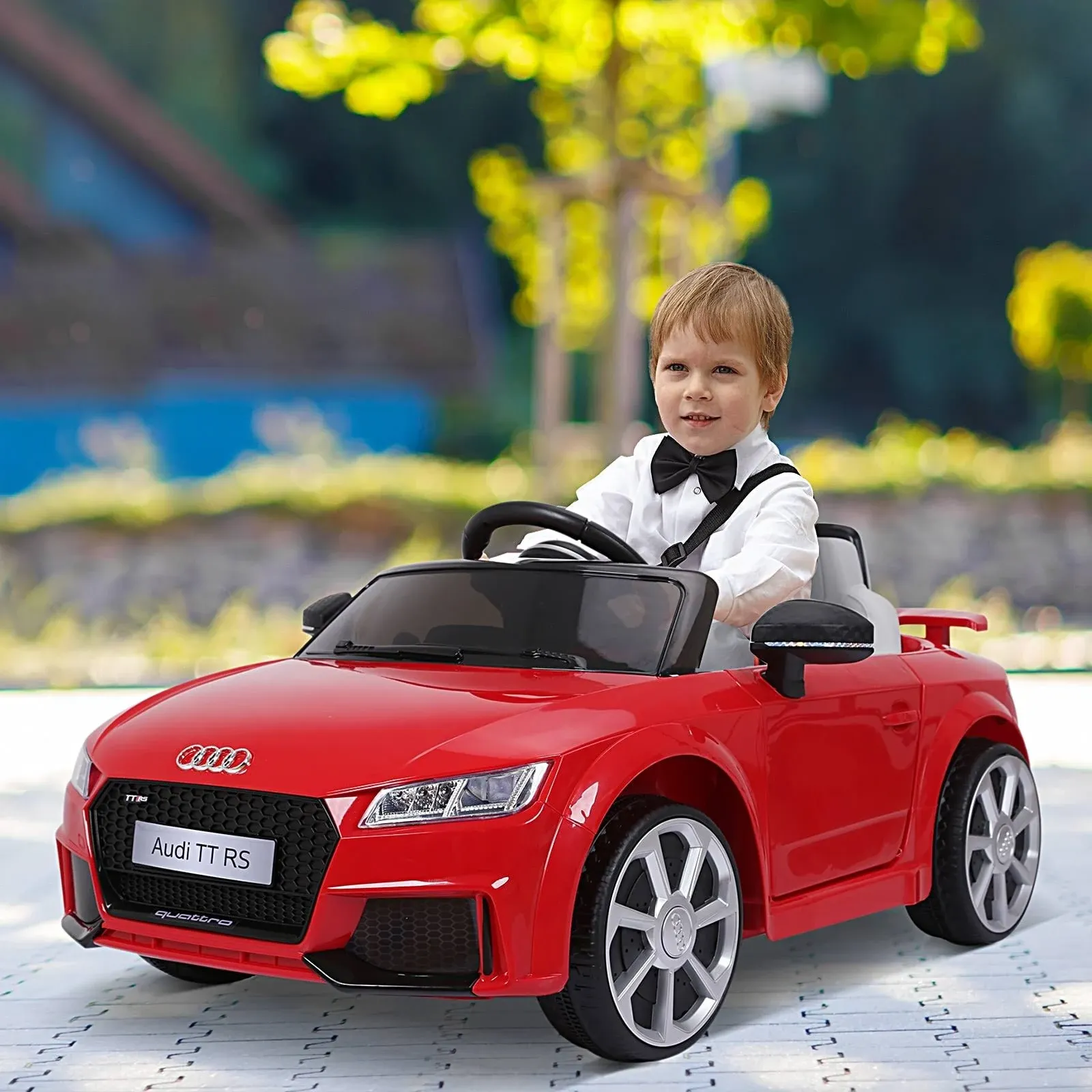 Aosom 6V Kids Electric Ride On Car Licensed Audi TT RS with One Seat