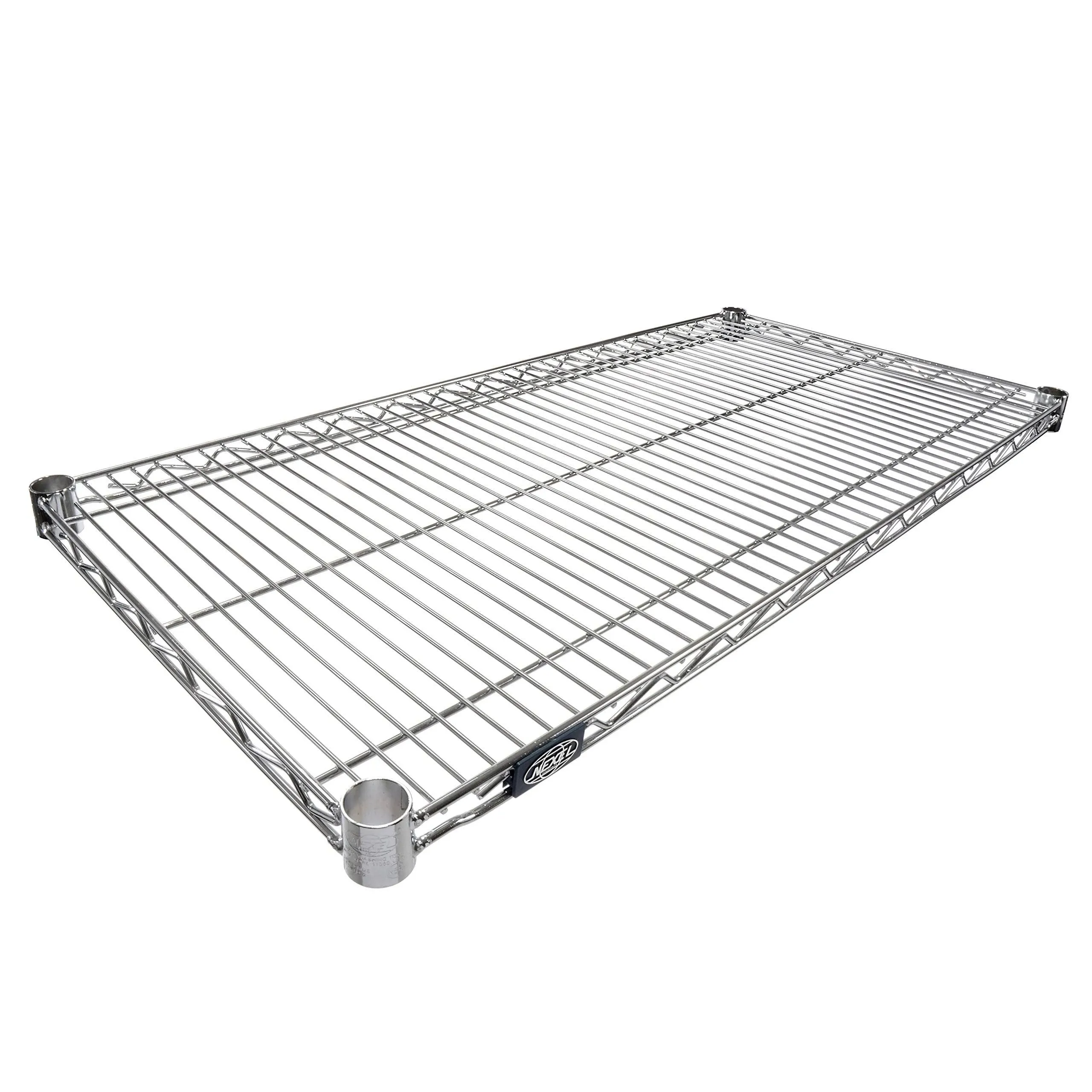 Nexel S2154C Chrome Wire Shelf 54"W x 21"D