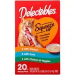 Delectables Cat Treat, Variety Pack, 20 Pack 20 ea