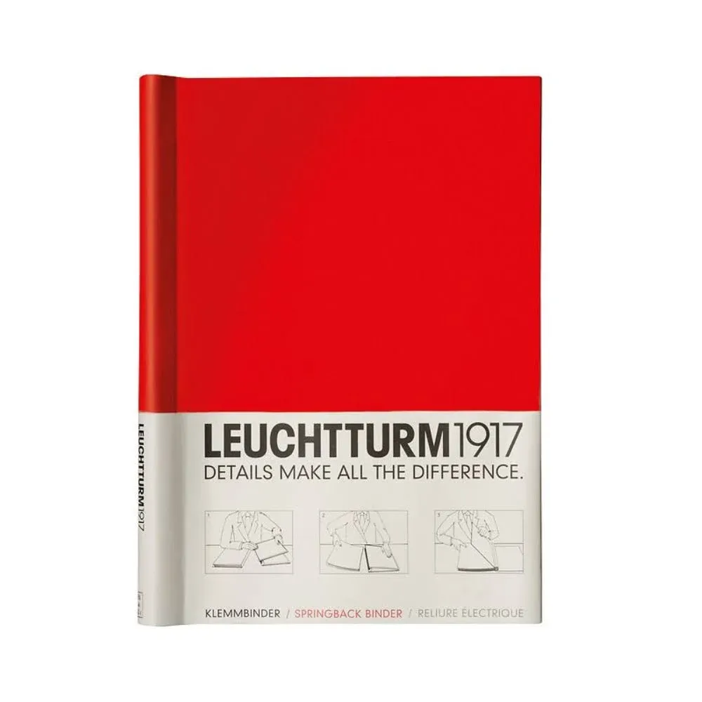 Leuchtturm1917 Springback Binder A4 - Red (Discontinued)