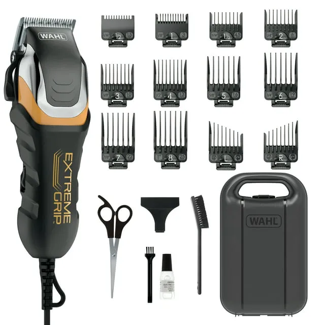 Wahl 24-Piece Extreme Grip Pro Haircutting Kit