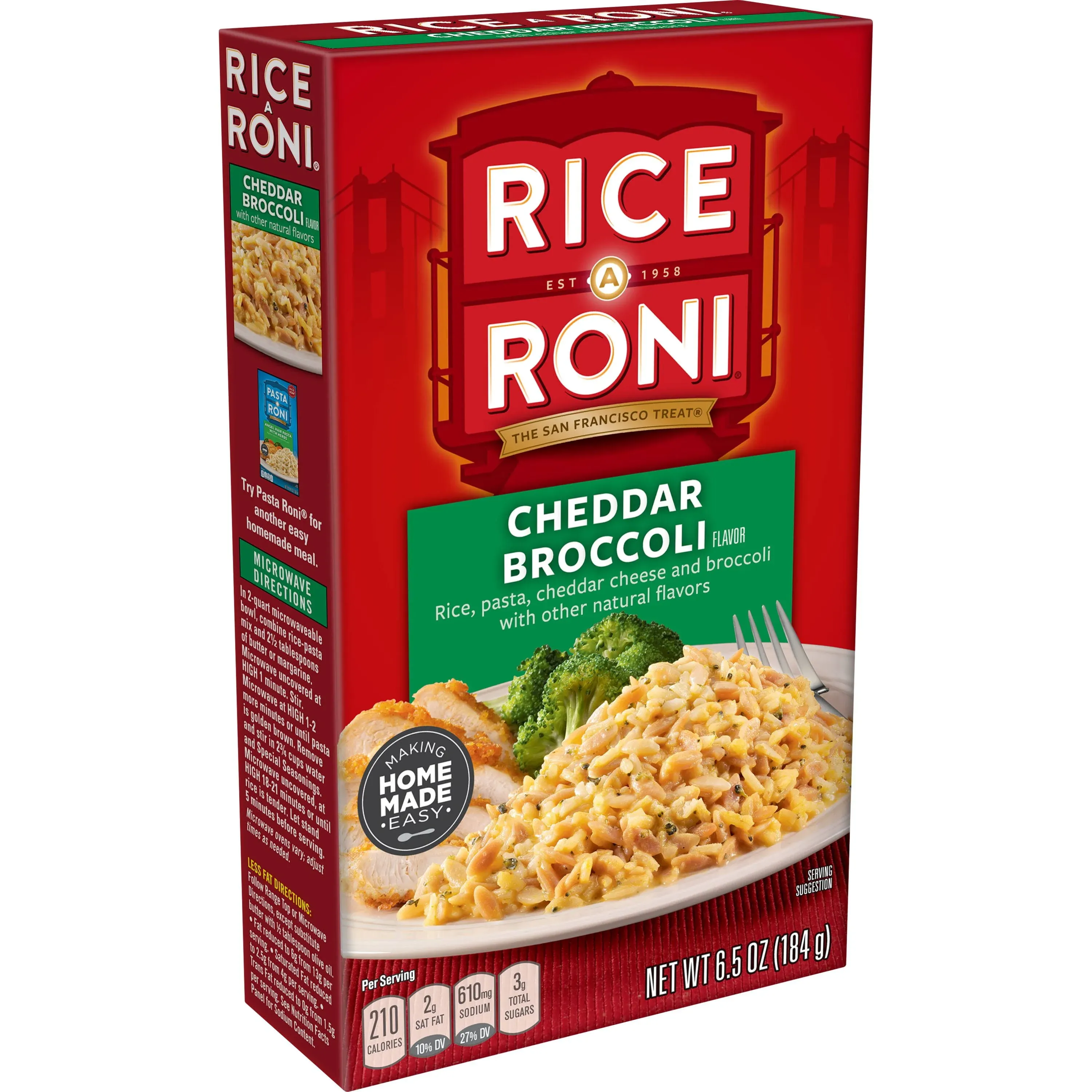 Rice-A-Roni Rice Cheddar Broccoli Flavor (6.5 oz)