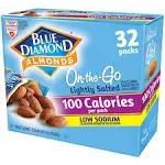 Blue Diamond Almonds Whole Natural Raw Snack Nuts, 40 Oz Resealable Bag (Pack of 1)