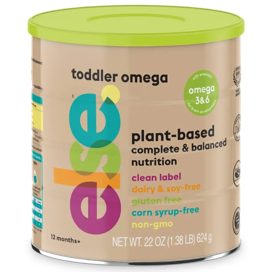 Else Nutrition Toddler Omega Plant-Based Complete & Balanced Nutrition