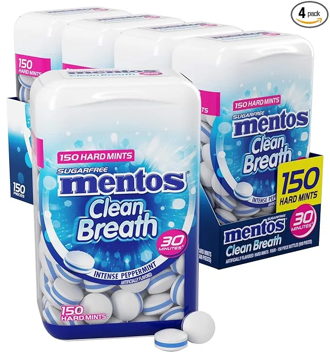 Mentos Clean Breath Sugarfree Hard Mints