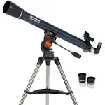 Celestron - StarSense Explorer 102mm Refractor Telescope - Silver/Black