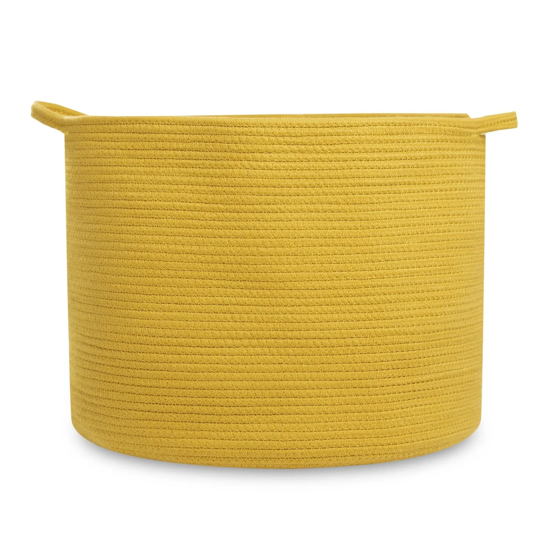 Rope Storage Basket in Harvest Gold