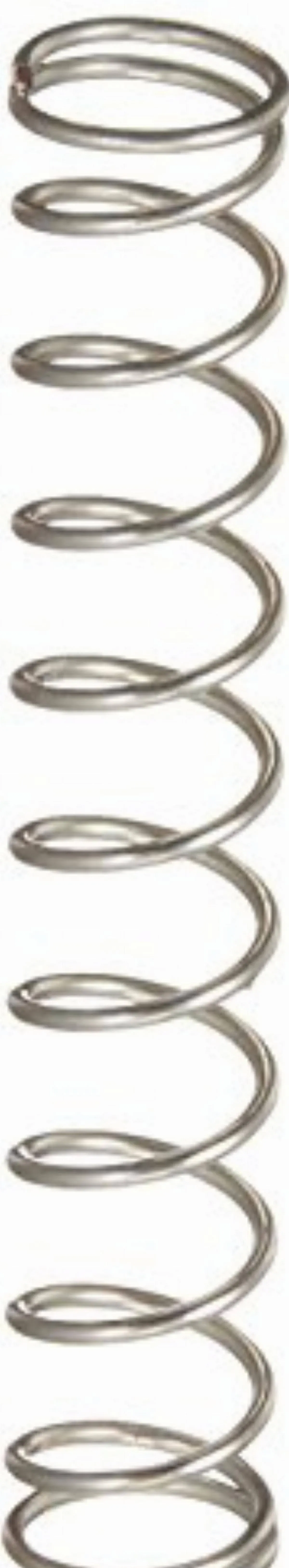 Prime-Line SP 9718 Compression Spring, Spring Steel Construction, Nickel-Plated Finish, 0.025 GA x 1/4 In. x 1-3/8 In. (4 Pack)