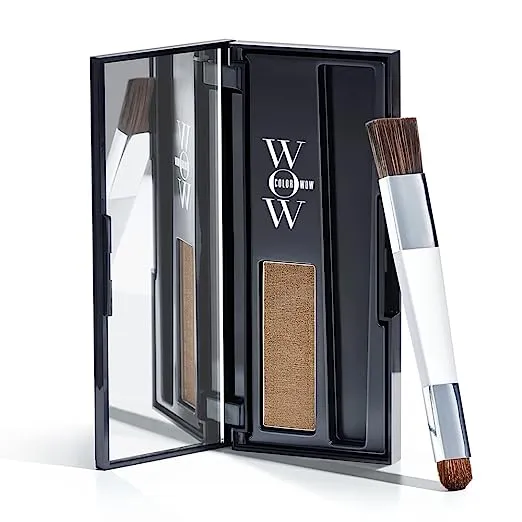 COLOR WOW Root Cover Up – Instant Grey Coverage and Highlight Touch-Up | Water and Sweat Resistant | No mess Award-Winning Formula