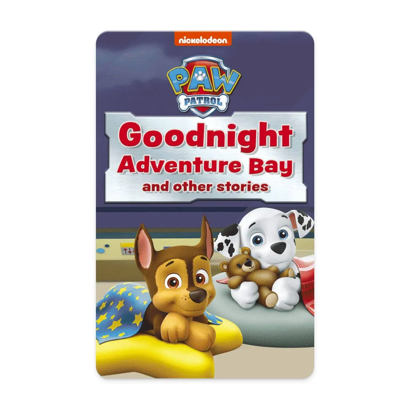 Yoto PAW Patrol: Goodnight Adventure Bay & Other Stories – Kids Audiobook Card for Use with Player & Mini All-in-1 Audio Player, Screen-Free Listening with Relaxing Naptime Bedtime Tales, Ages 3+