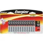 Energizer AAA Batteries, Max Alkaline, 24 Count