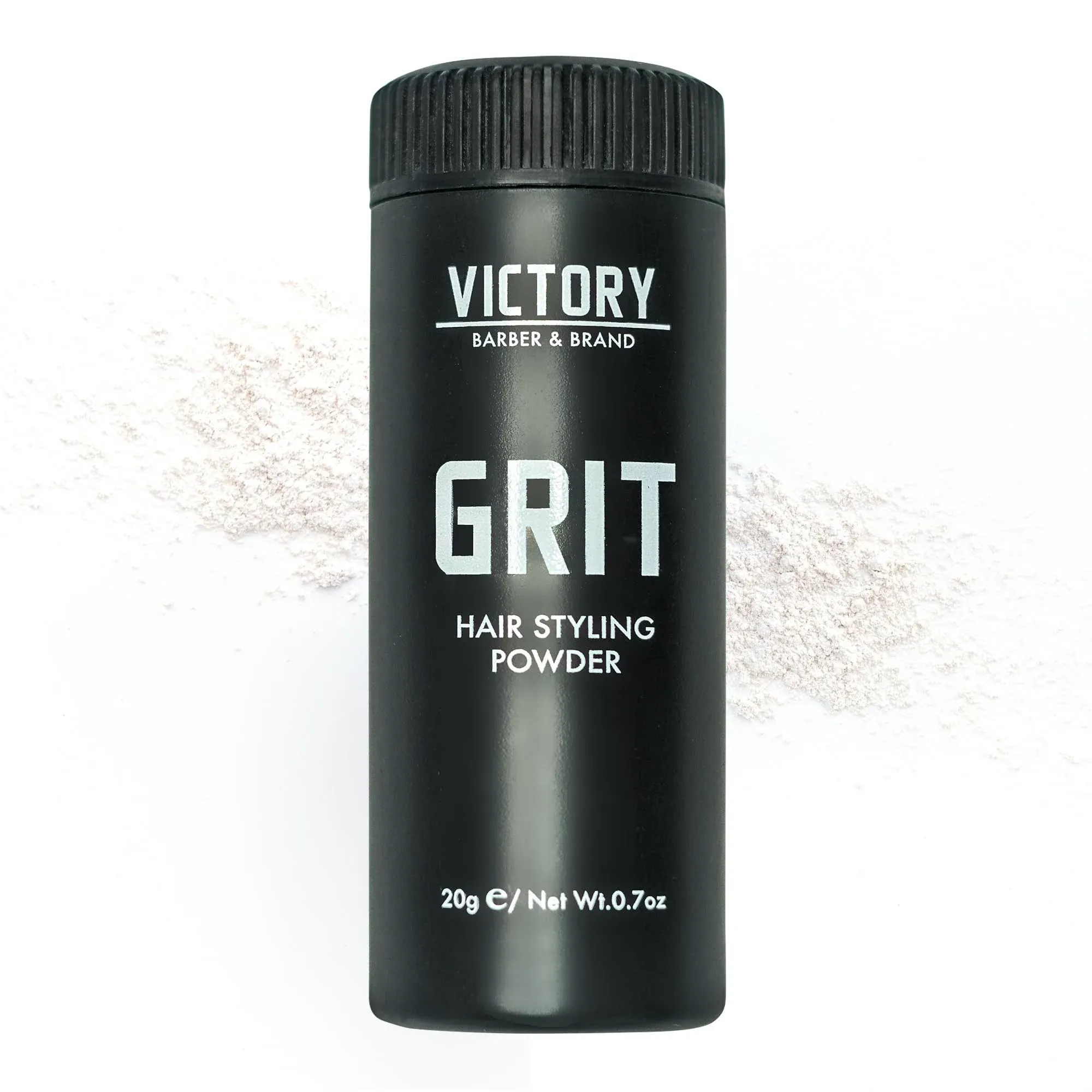 Victory Barber & Brand Grit Styling Powder for Men Men’s Hair Products Made in the USA | Composite Clay Styling Powder | 0.35 oz