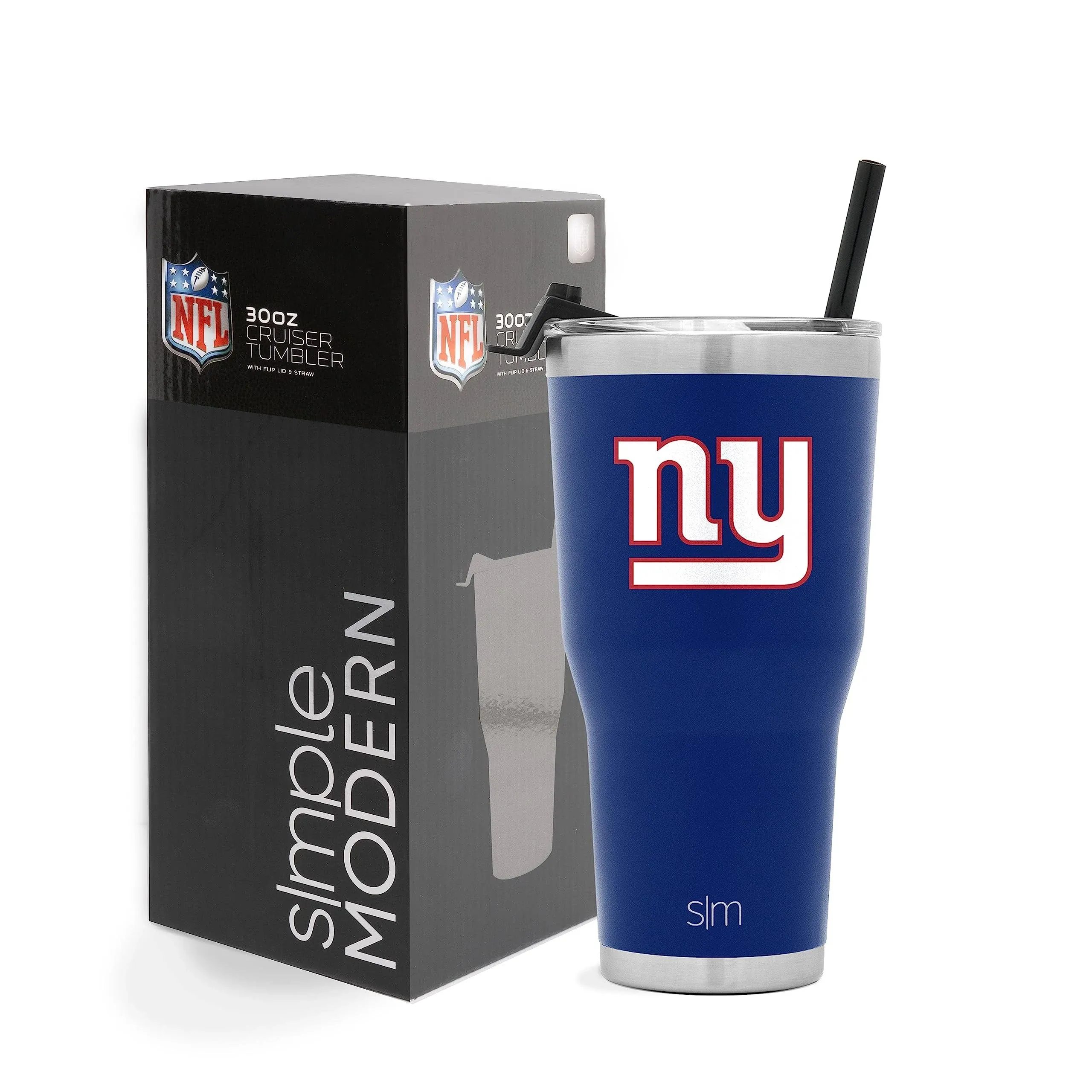 NFL Cruiser Tumbler with Flip Lid and Straw