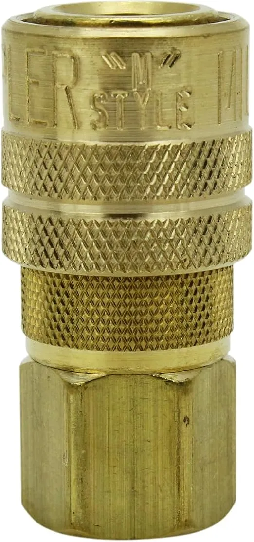 Milton S-715-4 1/4" FNPT M Style Coupler - Pack of 4