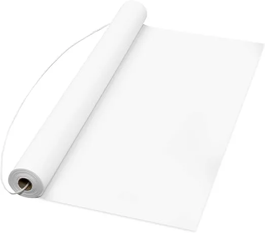 Party Essentials Plastic Disposable Aisle Runner for Wedding Ceremony Events Indoor and Outdoor on Floor Tile Grass Carpet, 75 ft x 3 ft, White
