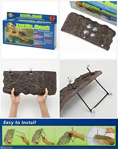 Zoo Med Turtle Dock for 15 Gallon Tanks, Medium