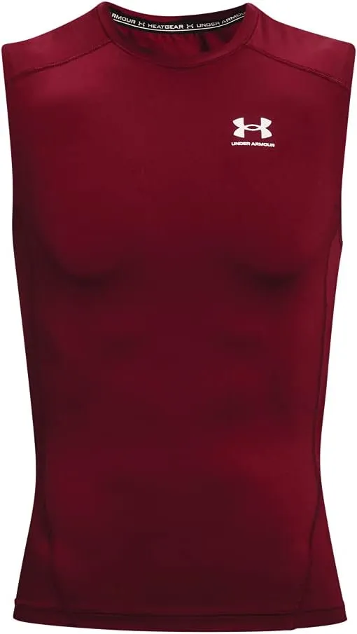 Under Armour Men's HeatGear Compression Sleeveless T-Shirt