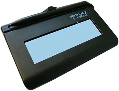 Topaz T-L460-HSB-R, SigLite LCD 1x5 Signature Pad, USB, Non-Backlit