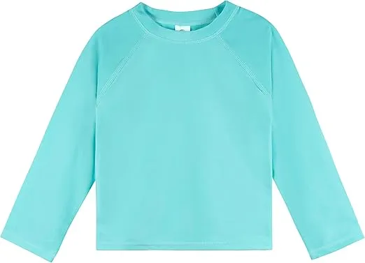 Gerber Baby Toddler UPF 50+ Long Sleeve Rashguard Swim Shirt