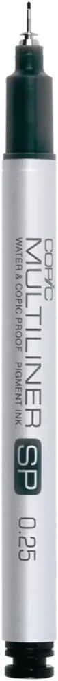Copic Multiliner SP Black Ink Marker, 0.35 Tip
