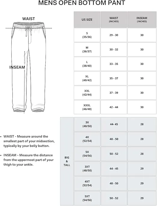 Real Essentials 3 Pack: Men's Pajama Pants - Knit Cotton Flannel Plaid Lounge Bottoms- Button Fly (Available In Big & Tall)