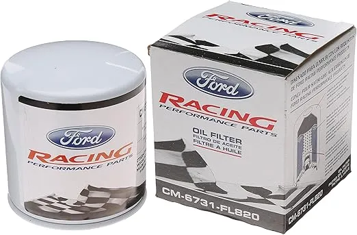 Ford Racing CM6731FL82 High Performance Oil Filter , white
