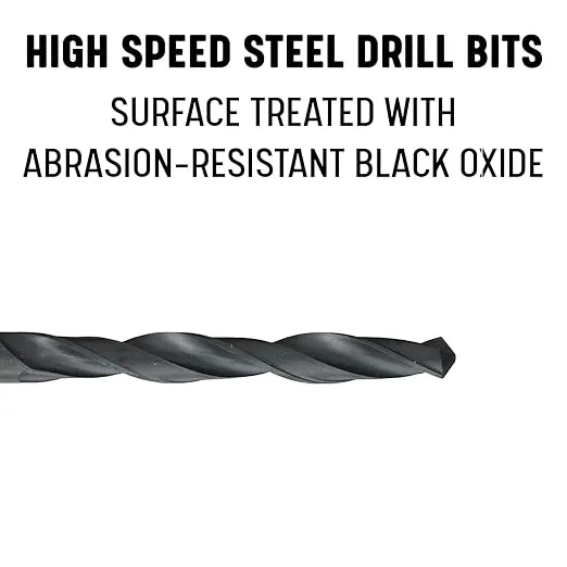 Drill America - DWDA/CX611/32 11/32" x 6" High Speed Steel Aircraft Extension Drill Bit, DWDA/C Series