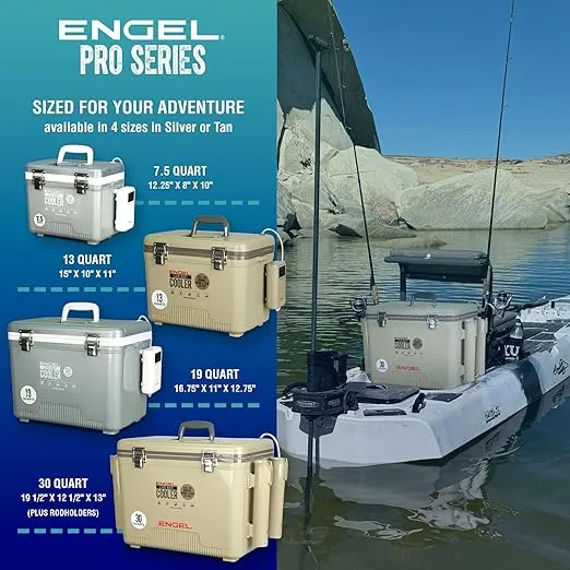 ENGEL Live Bait Pro Well with Lithium-Ion Rechargeable Aerator