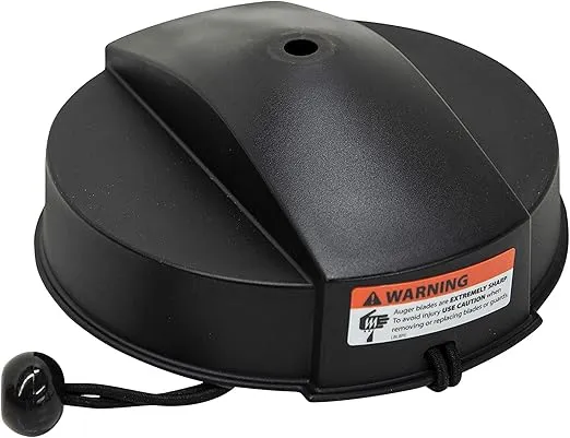 Eskimo 10" Power Auger Blade Protector, Black, 233A