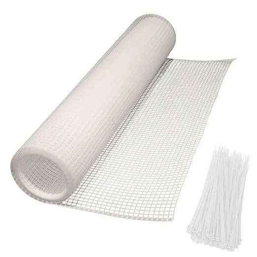 Cardinal Gates DSHD15 Heavy-Duty Outdoor Deck Netting - Plastic Balcony Netting for Pets & Kids - 15 Feet Long by 3 Feet Tall - Made in the USA - Natural