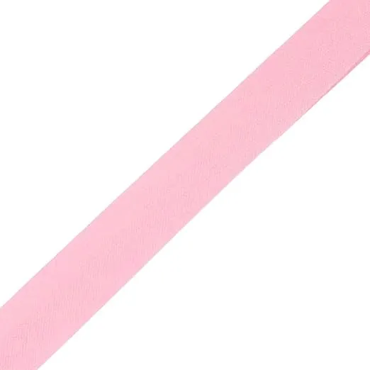Mandala Crafts Double Fold Bias Tape for Sewing - 55 Yds Pink Bias Tape Double Fold 1/2 Inch Hem Quilt Binding Pink Seam Binding Tape - Fabric Piping Bias Binding Tape