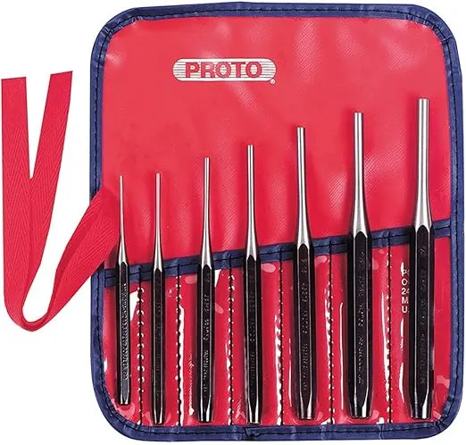 7 Piece Super-Duty Pin Punch Set