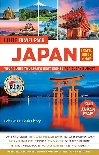 Japan Travel Guide + Map: Tuttle Travel Pack: Your Guide to Japan's Best Sights for Every Budget (Includes Pull-out Japan Map) (Tuttle Travel Guide & Map)