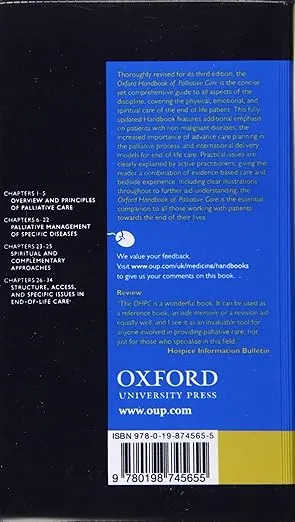 Oxford Handbook of Palliative Care (Oxford Medical Handbooks)