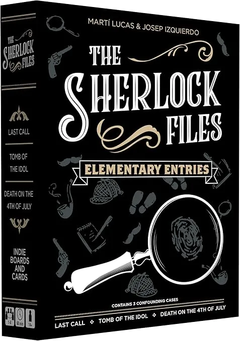 Sherlock Files: Elementary Entries, Strategy Board Games, Indie Boards & Cards