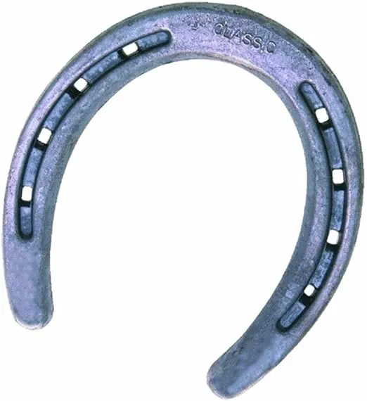 Diamond Farrier DC1B Horseshoe, 1 Classic Plain, 20 Pairs