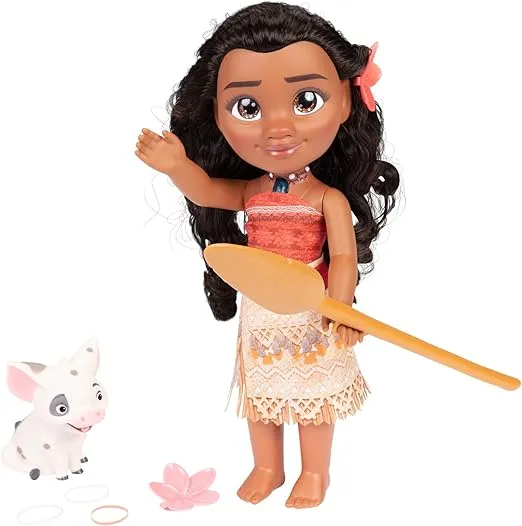 Disney Princess Moana Doll My Singing Friend Moana & Pua - Moana Sings How Far I'll Go and Talks!