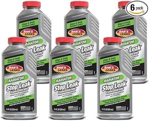 Bar's Leaks 1196-6PK Radiator Stop Leak 6/11Oz