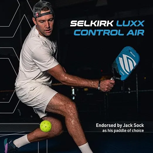 2024 Selkirk LUXX Control Pickleball Paddle | Florek Carbon Fiber Pickleball Paddle with a Polypropylene X7 Core | The Pickle Ball Paddle Designed for Unmatched Control and Added Power