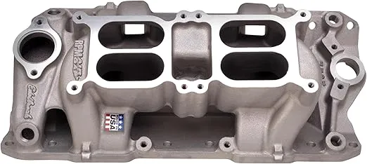 Edelbrock 7525 Performer RPM Air Gap Dual Quad Intake Manifold