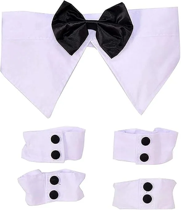 Rubie's Pet Bowtie and Cuff Set, Medium/Large
